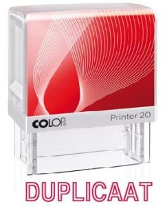 Formulestempel Colop Printer 20 Outline - DUPLICAAT