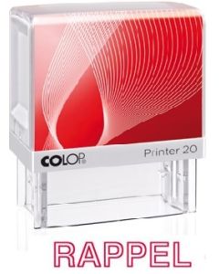 Formulestempel Colop Printer 20 outline - RAPPEL